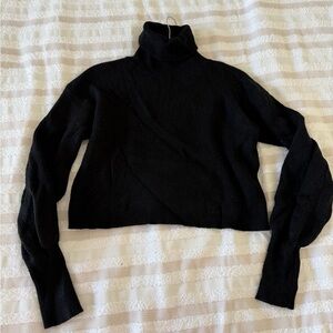 Black Turtleneck Sweater